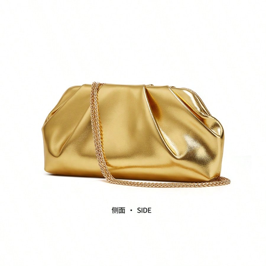 Sac nuage plié pour femme nouveau sac carré tendance mode portable sac bandoulière polyvalent à chaîne