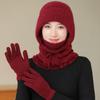 Winter Pullover Hats Keep Warm Ear Protection Cap Fashion Knitted Hat  for Women