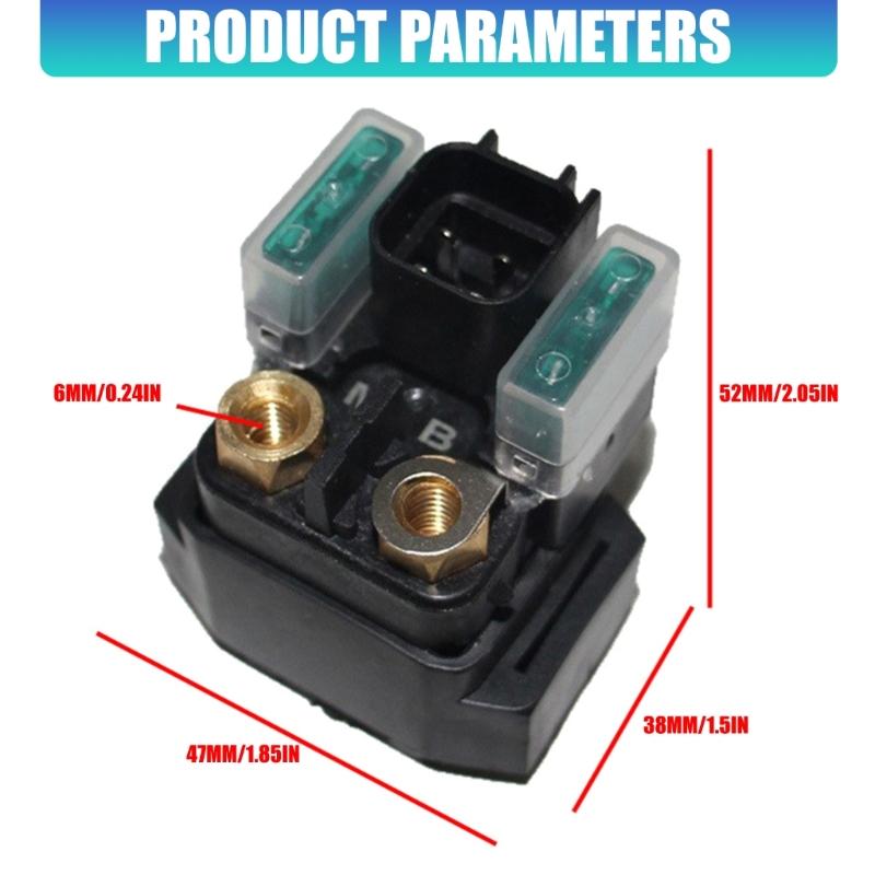 ATV Starter Vs Replacement 3B4-81940-00-00 For YFM550 YFM700 Easy Installation And Overload Protection