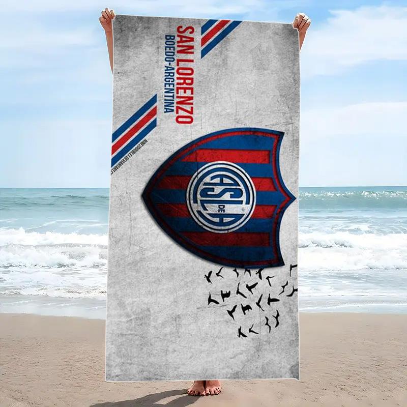 San Lorenzo Art Print Beach Towel, Large Soft Quick Dry Towel for Beach Camping Swimming