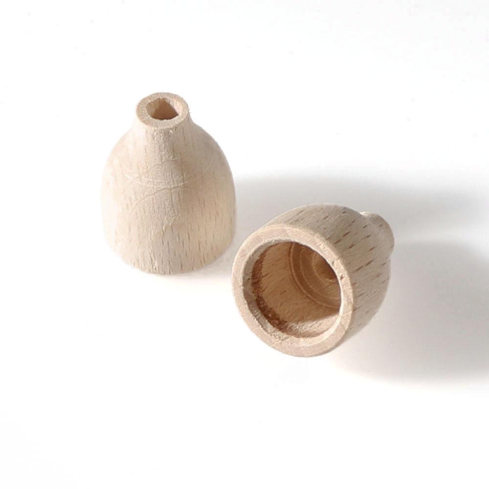 20pcs/pack Solid Wood Furniture Accessories Round Size Hole Beech Wood Cover Wood Craft Accessories