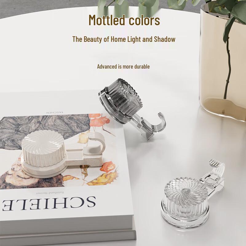 No-Drill Rotating Suction Cup Hooks - 2-Pack