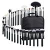 40pcs Black Makeup Brush Set Full Cosmetic Brushes With Bag Face Eye