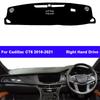 Auto Car Dashboard Cover DashMat Carpet Cape For Cadillac CT6 2016 2017 2018 2019 2020 2026 Center Console Protector Sun-Shade