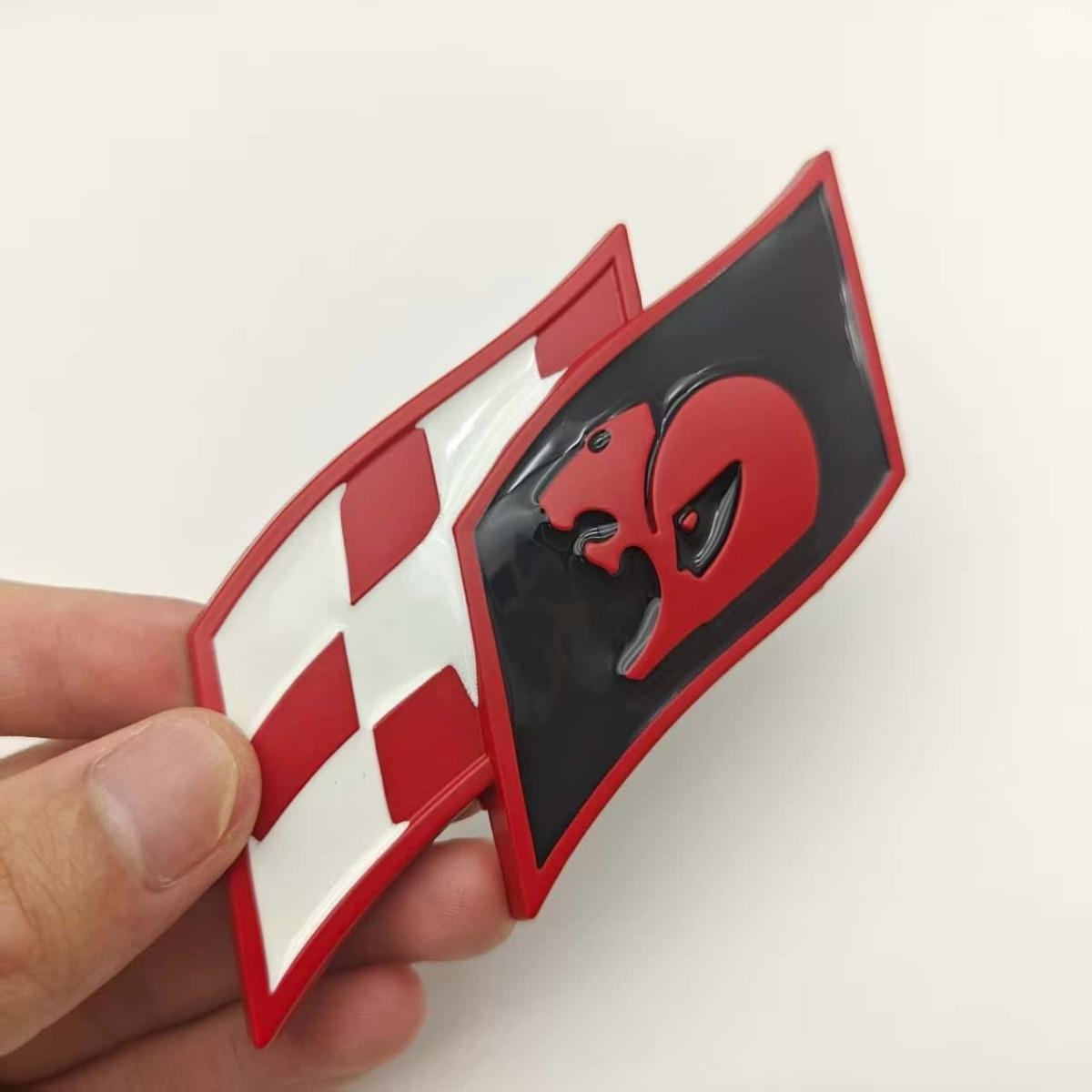 

1pc 3d Metal Lion-Flag Badge Sticker Front Grill Side Fender Rear Trunk Emblem Decal for Cars Motorcycles Racing Cars Pickup Trucks SUV 1 Sticker