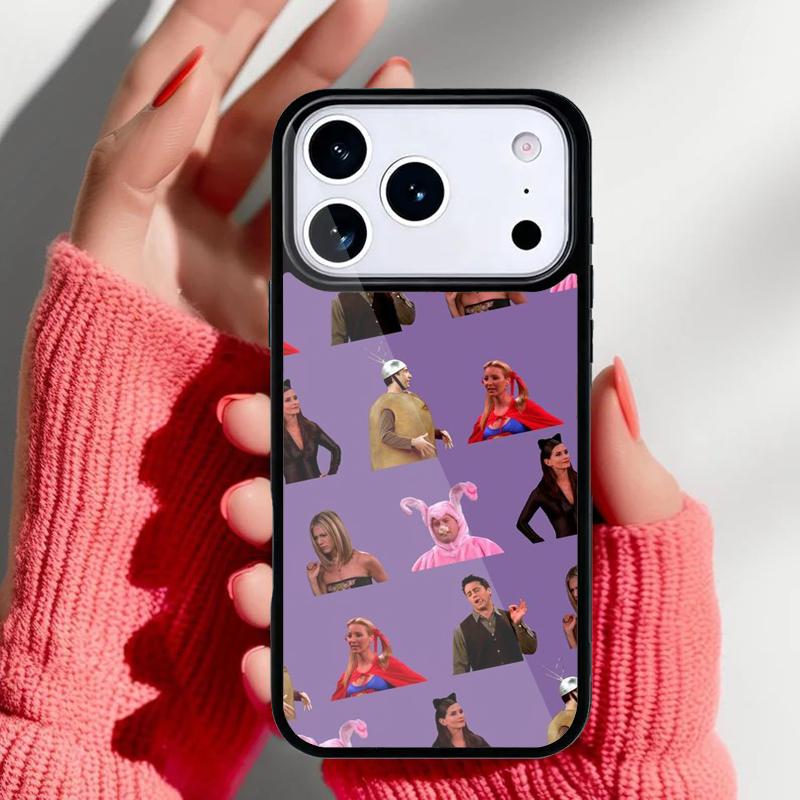 Friends TV Show Soft Phone Case for iPhone 17 16 15 14 13 Pro Max Back Cover for 12 11 Pro Coque