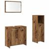 VidaXL 3-piece Bathroom Furniture Set Engineered Wood, Bathroom Cabinet, Bathroom Cupboard, Furniture 3328559