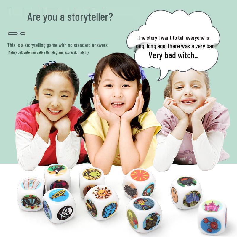 Story Dice: Educational Game To Boost Creativity and Logical Thinking for Kids