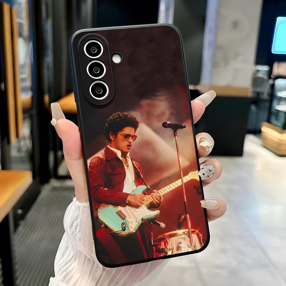 Bruno Mars Phone Case For Samsung S26 S25 Plus S20 S20 Plus S22 Ultra S23 FE S21 Plus S21 Ultra Soft Cover