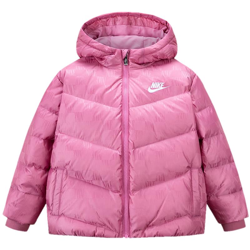 Nike Kids  90% Down Hooded Jacket S