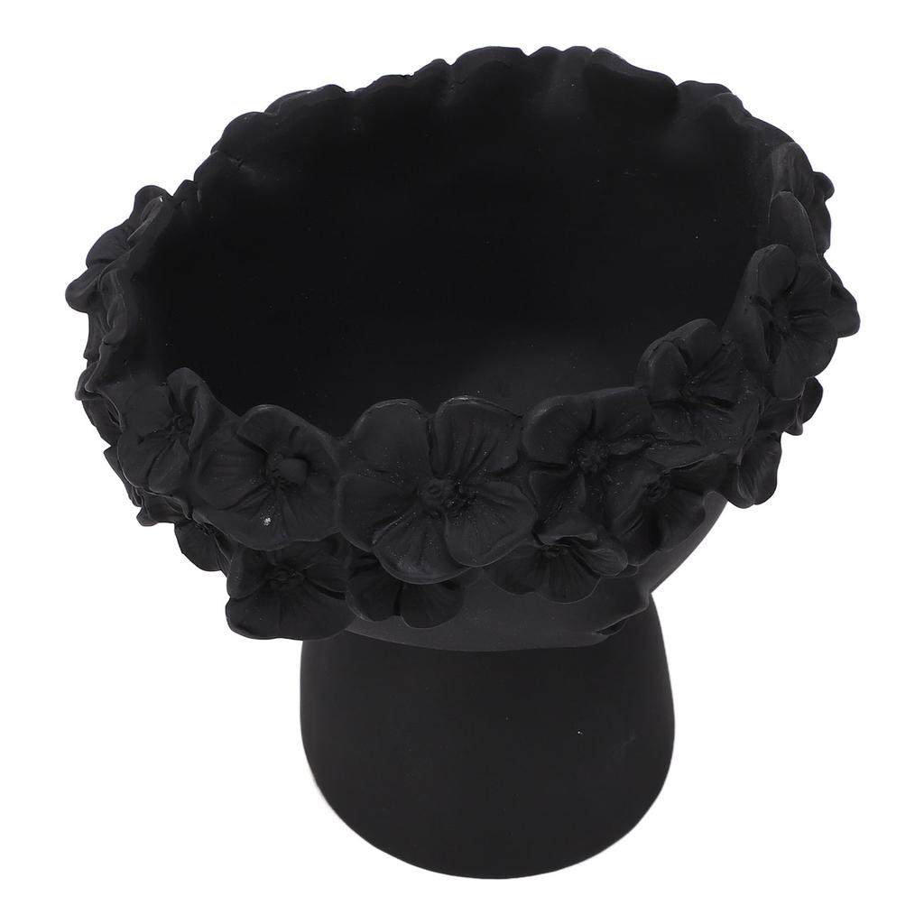 Resin Face Succulent Flower Pot Ornament Decoration for Living Room Home TV Wine Cooler