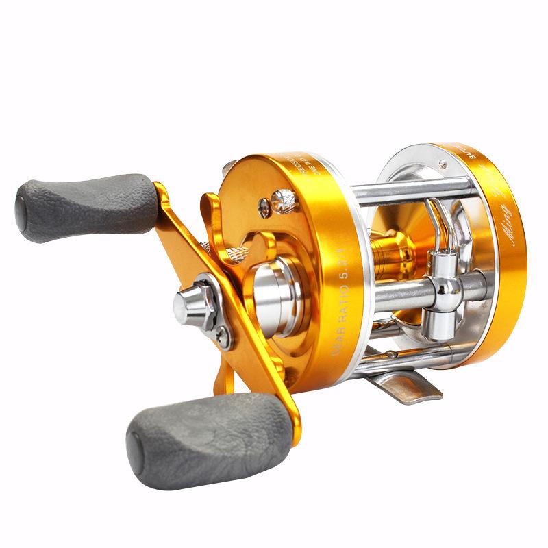 Left and Right Handsmetal Bearing Spinning FishingReel Speed5.2:1Double Brakes  Powerful Reel Saltwater Fresh Water Drag