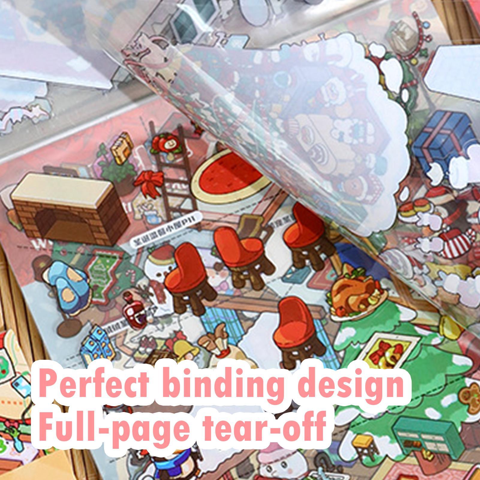 

Furniture Stickers For Scrapbooking Christmas Decals House Notebook Stickers For Glass Wood Paper Kids Living Room Nursery Craft China Mainland