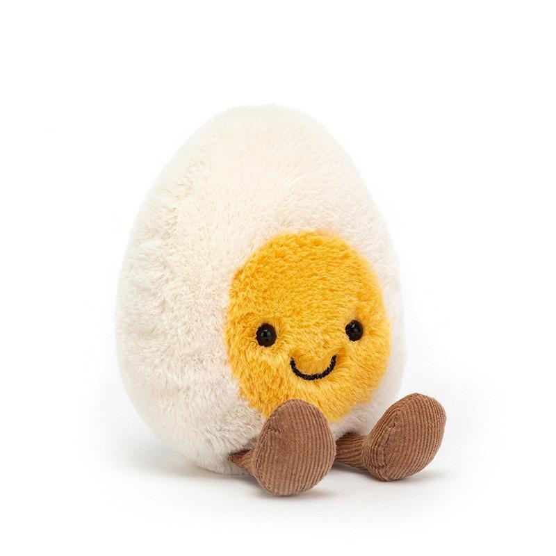Fun Boiled Egg Foodie Series Plush Toy Soothing Doll Cute Mini Doll Gift