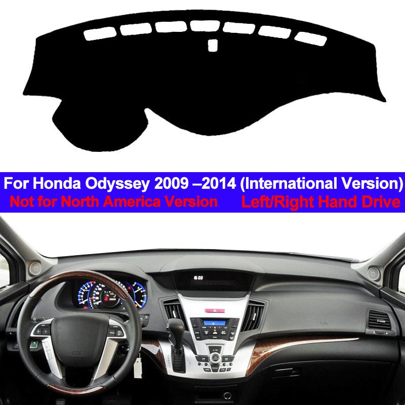 Car Inner Auto Dashboard Cover Dashmat Carpet Dash Mat Cushion Cape 2 Layers For Honda Odyssey 2009 2010 2011 2012 2013 2014