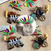 Halloween Dogs Costume   American Indian Outfit Pet Costume Cats Dogs Cosplay Costume Set  Pet  Wear