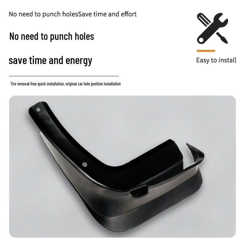 Mudguards for 2003-2006 Toyota Corolla 2LE (US version) - Anti-Splash Car Tire Protection.