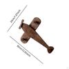Coat Rack Wall Mount Hanger Airplane Shape Modern Organizer Hooks for Robes Hat