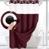 Hunton Waffle Weave Shower Curtain