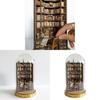 Modern Minimalist Resin Bookcase With Decorative Shelf For Home Office Decor
