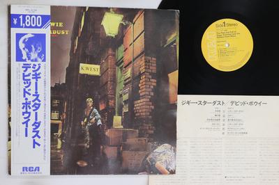 LP Record DAVID BOWIE - Rise And Fall Of Ziggy Stardust RPL2102 RCA 1982 Japan Obi Rock Used