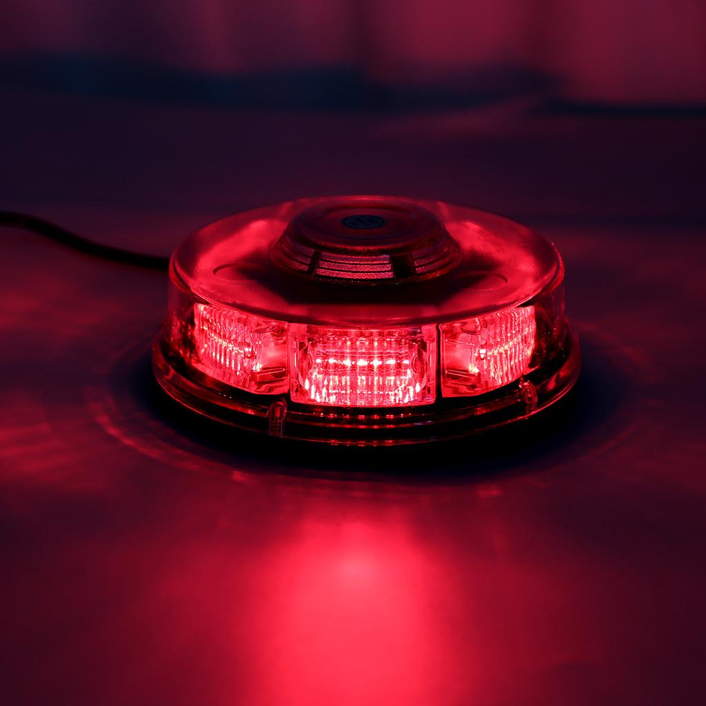 Magic colorM Police Light Flashing Beacon Strobe Alarm Signal LED Roof Warning  Emergency Lamp LED Red Blue Car Truck Magnetic