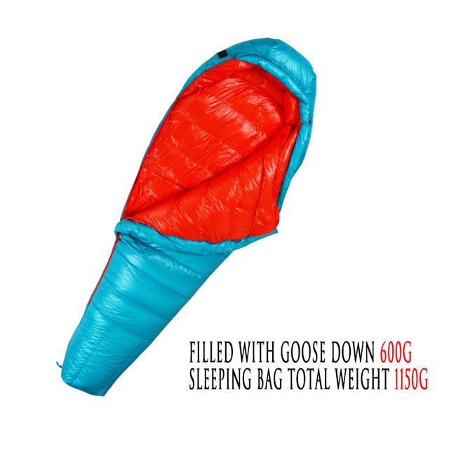 

Сверхлегкий спальный мешок для кемпинга на открытом воздухе, теплый спальный мешок с гусиным пухом для взрослых, спальный мешок в стиле мамы, дорожный спальный мешок для кемпинга, пешего туризма