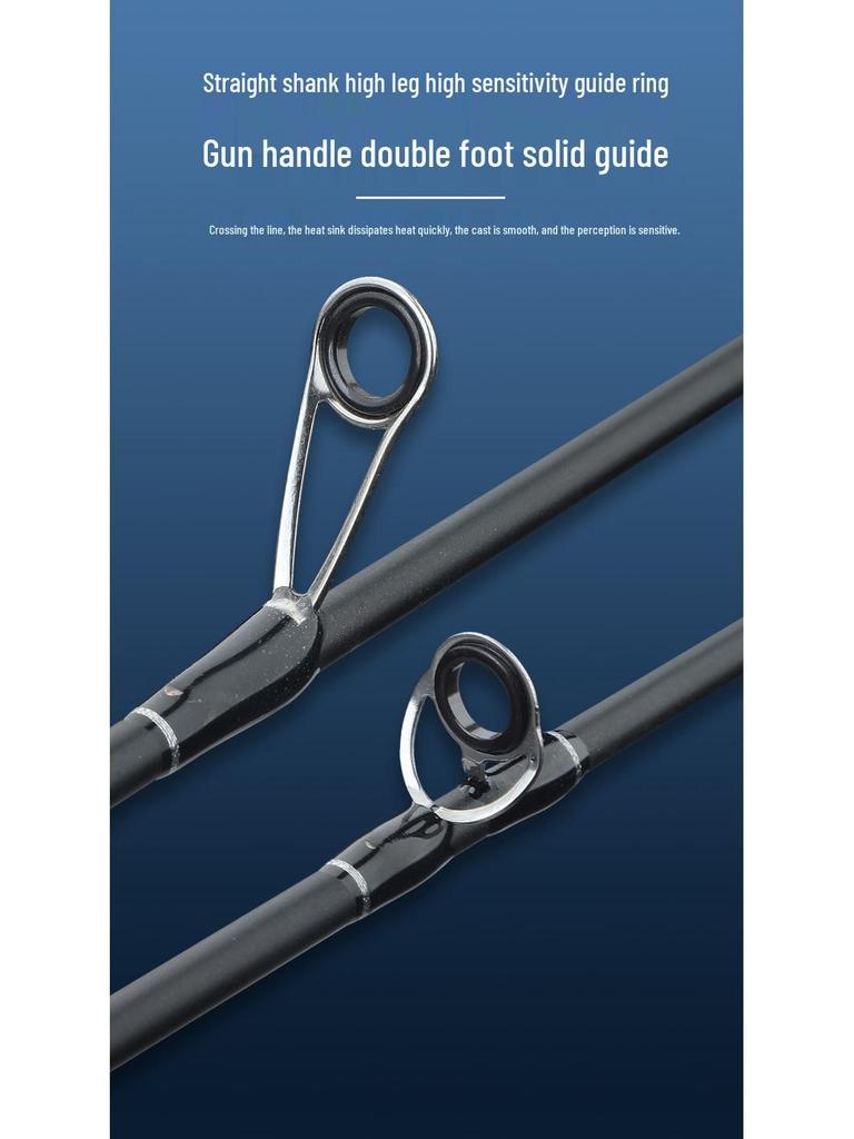 Complete Beginner's Micro Tin Can Lure & Long Cast Spinning Rod Set with Double Rocker Arm Spinning Wheel.