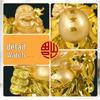 ZISIZ Golden Maitreya Buddha Statue