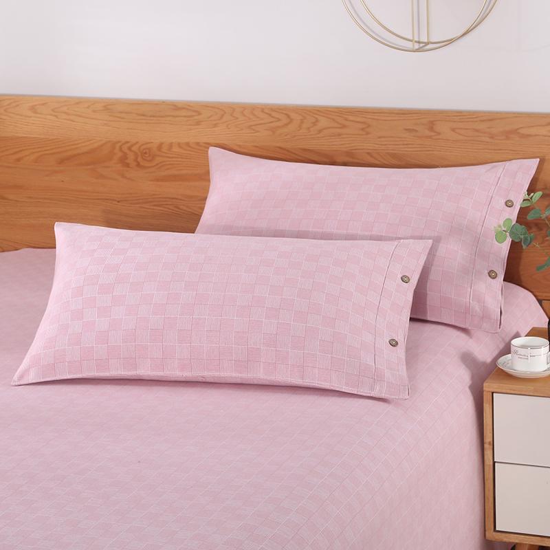 Pair of Thickened Pure Cotton Pillowcases, 48cm X 74cm - 2024 New Style
