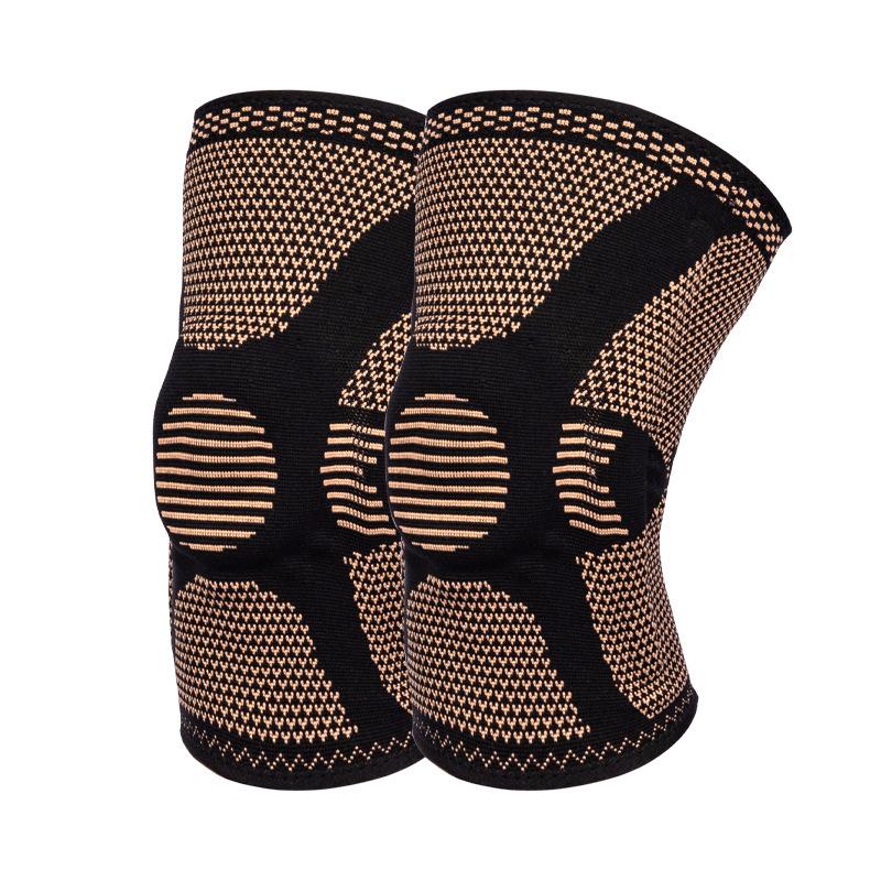 Breathable Sports Protective Gear Set: Knitted Wrist Brace, Elastic Ankle Brace, Cycling Knee Pads, Elbow Pads