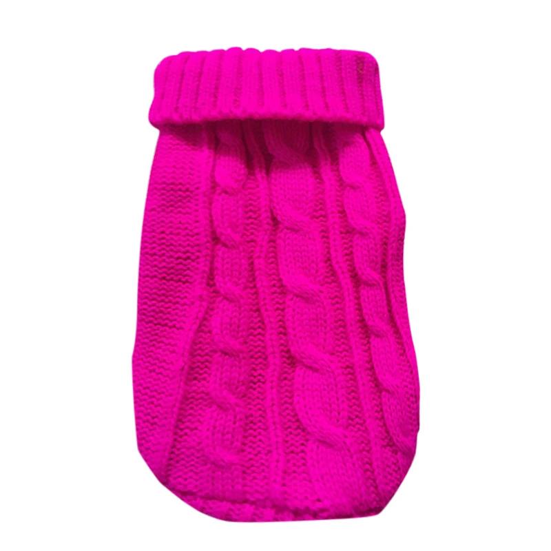 Svetry pro psy Zimní oblečení pro mazlíčky pro malé psy Teplý svetr Kabát Outfit pro kočky Oblečení Vlněné měkké tričko pro psy Bunda York
