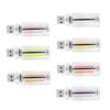 1Pc Touch Car Retro Bottle LED Ambient Light,White/Yellow/Red/Blue/Apple/Ink/Green USB Night Light,For Bedrooms/Study Rooms/Cars