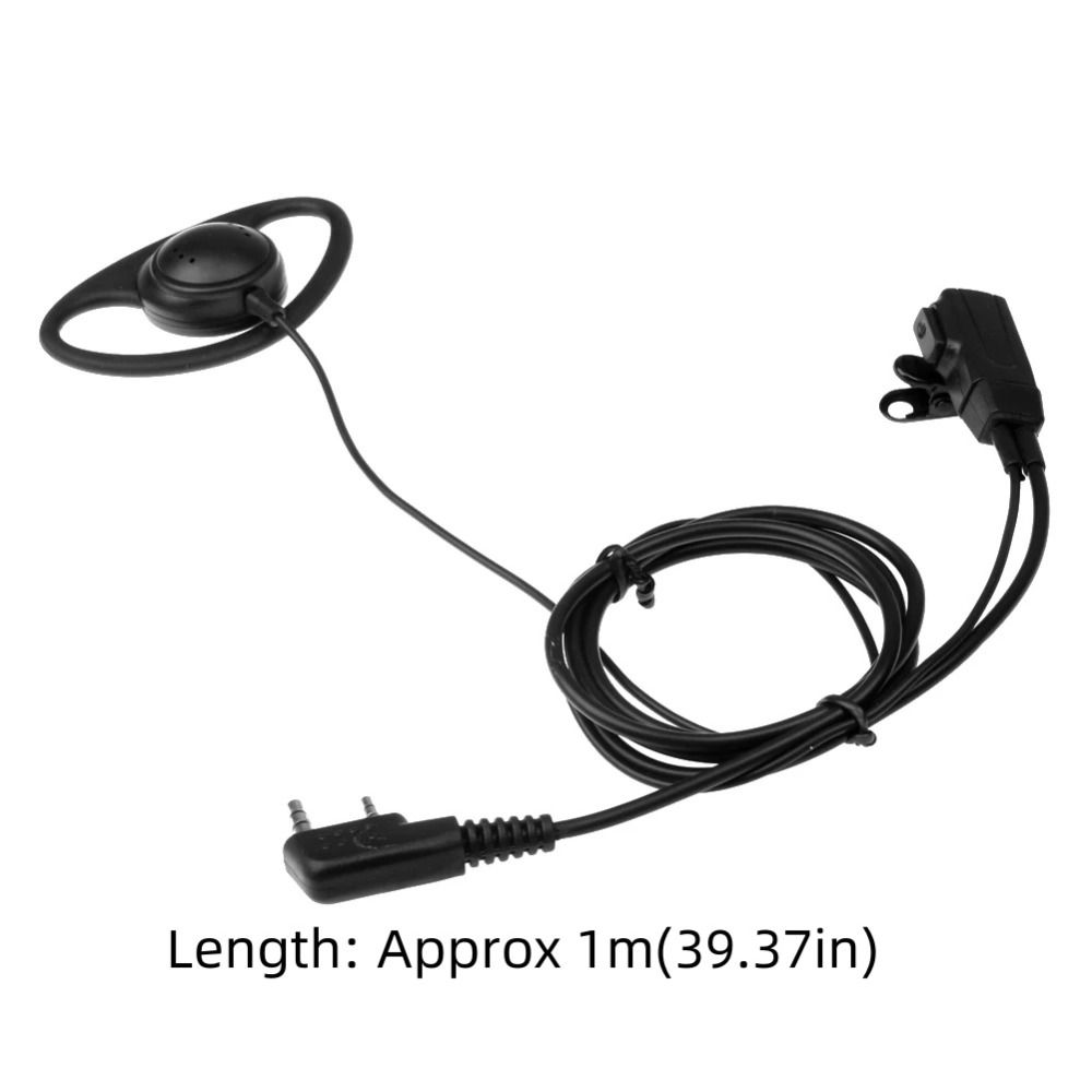 Single Side Interphone Earphone Ear Hook Walkie Talkie Earpiece  For Puxing TYT Radio