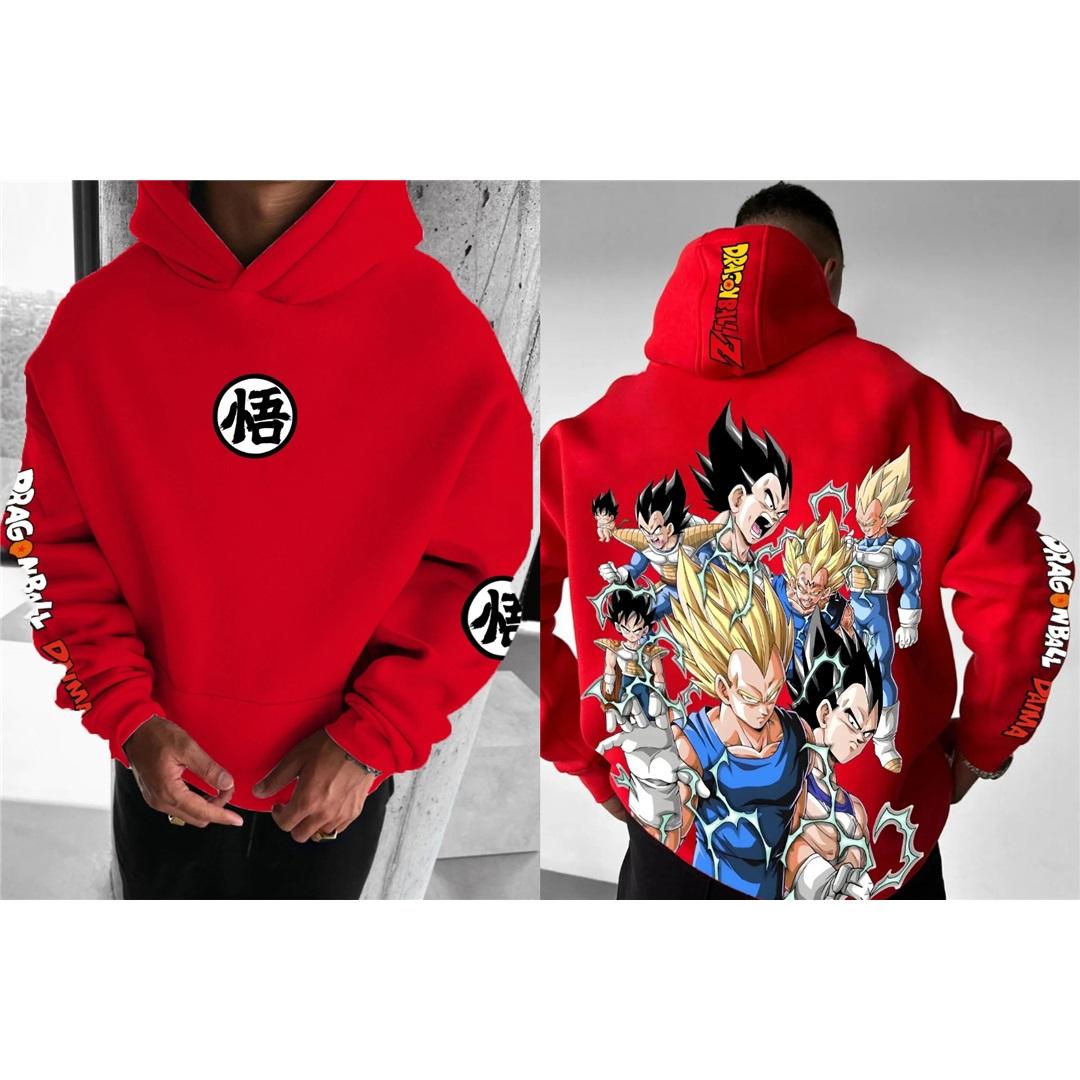 

Dragon Ball Graphic Hoodie - Premium Cotton Comfort, Elastic Stretch, Airy Warm, Stylish Print, Hood For Weather, Fashion Hooded Sweatshirt XXXL