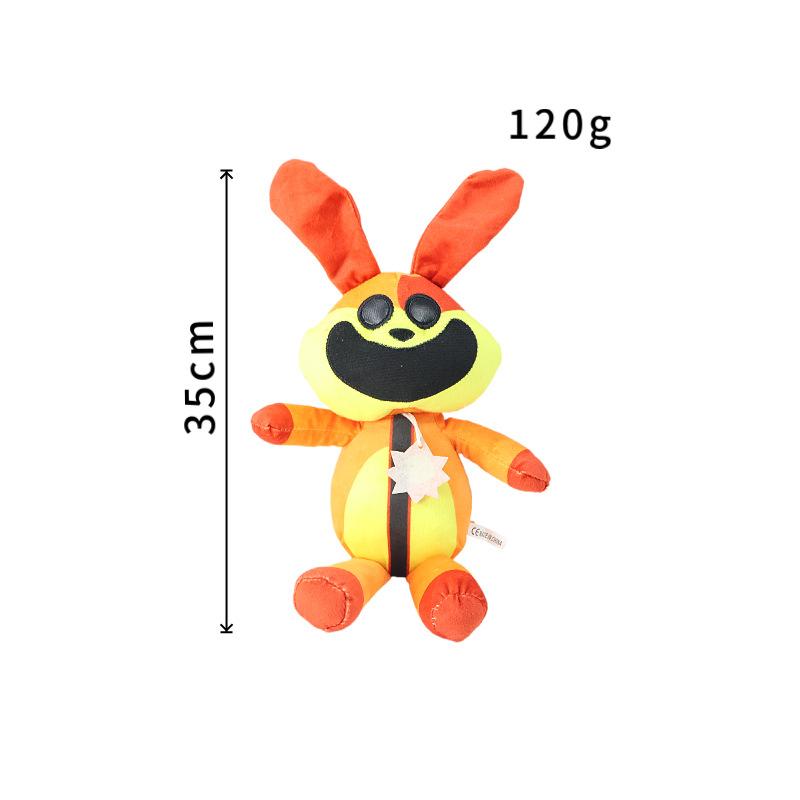 Playtime Smiling Critters Plush Toy Monster Stuffed Animal Doll for Kids Game Plushie Birthday Gift