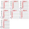 30Pcs Clear Acrylic Christmas Snowflake Ornaments Christmas Tree Charms  Christmas Tree Decor