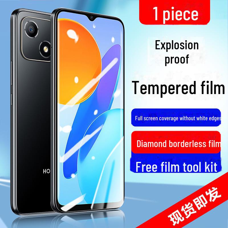 Full Screen Tempered Film for Play 30 Plus/20 Pro/20/9A - Anti-Blue Light, Anti-Fingerprint, Anti-Peep - 30M