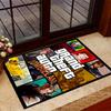 Grand Theft Auto Zombieland Premium Crystal Velvet Area Classic Design Nonslip Durable Polyester Area Rug For Bedroom Playroom Living Room Or Office