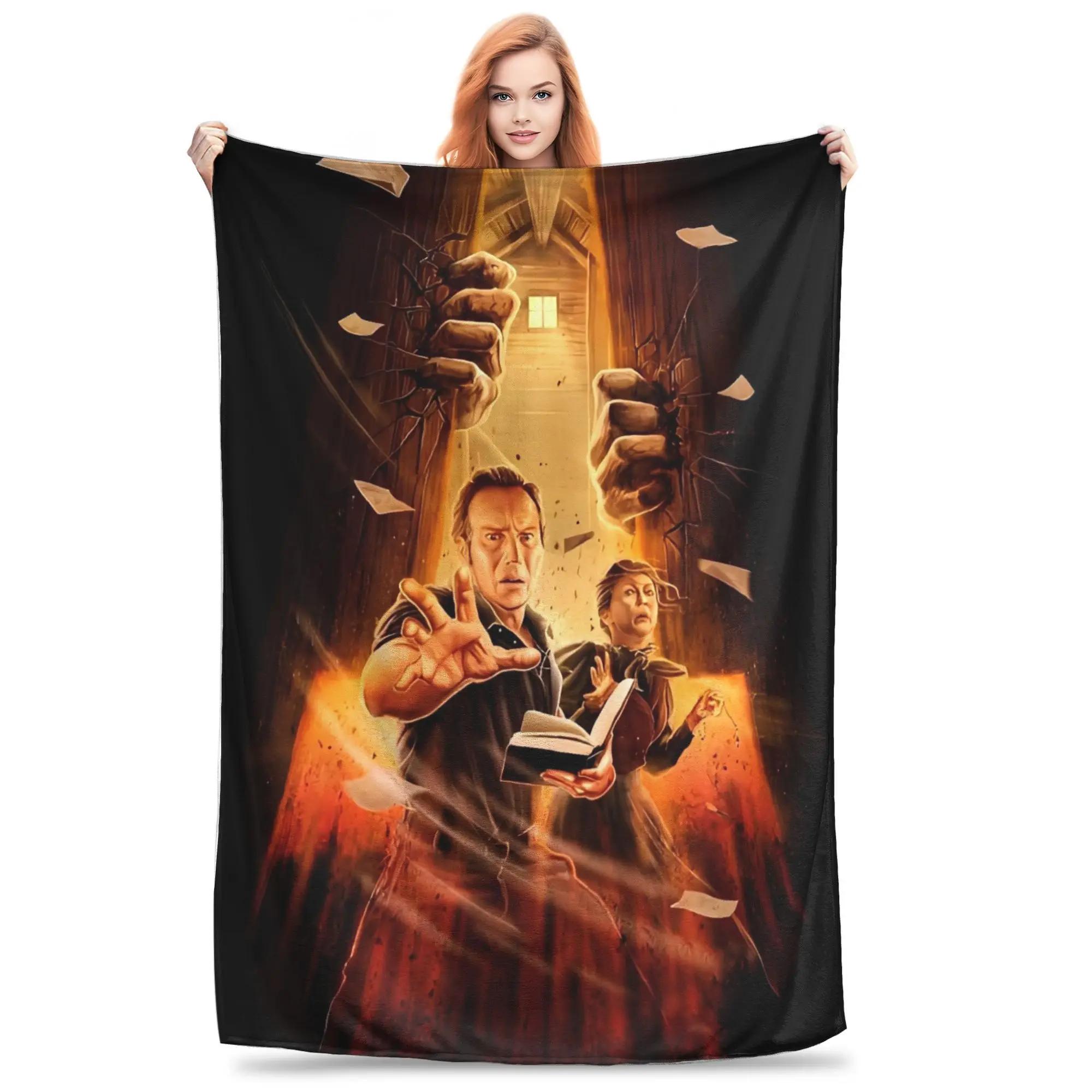 

The Conjuring Last Rites Warm Soft Throw Blanket for Winter Students Outdoor Street Trend Bedspread 40x50in