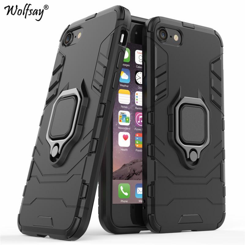 For New iPhone SE 2022 Case For iPhone SE 2022 8 7 6 6s Plus Cover Shockproof Armor PC Hard Back Phone Cover For iPhone SE 2022
