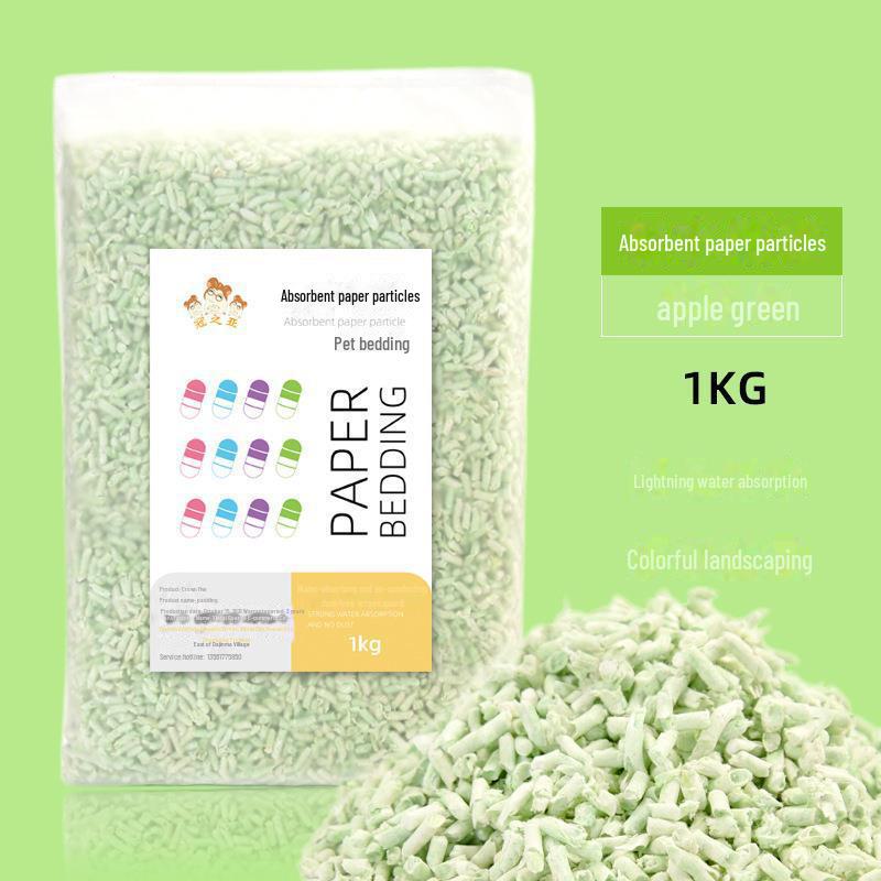 Deodorizing, Absorbent Cotton Paper Pellets for Hamster Bedding - Breathable and Warm