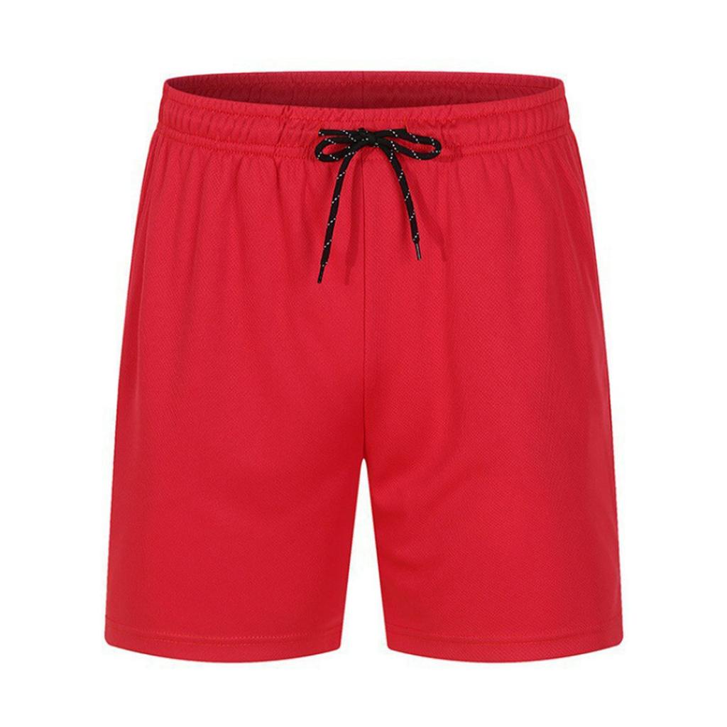 Herren Mid Waist Kordelzug Schnelltrocknende Mesh Shorts
