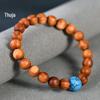 Cliff Cypress Turquoise Beaded Bracelet - DIY Jewelry, Student Style, Buddhist Beads.