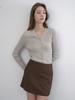 Antome Aren Skirt Pants (Brown)