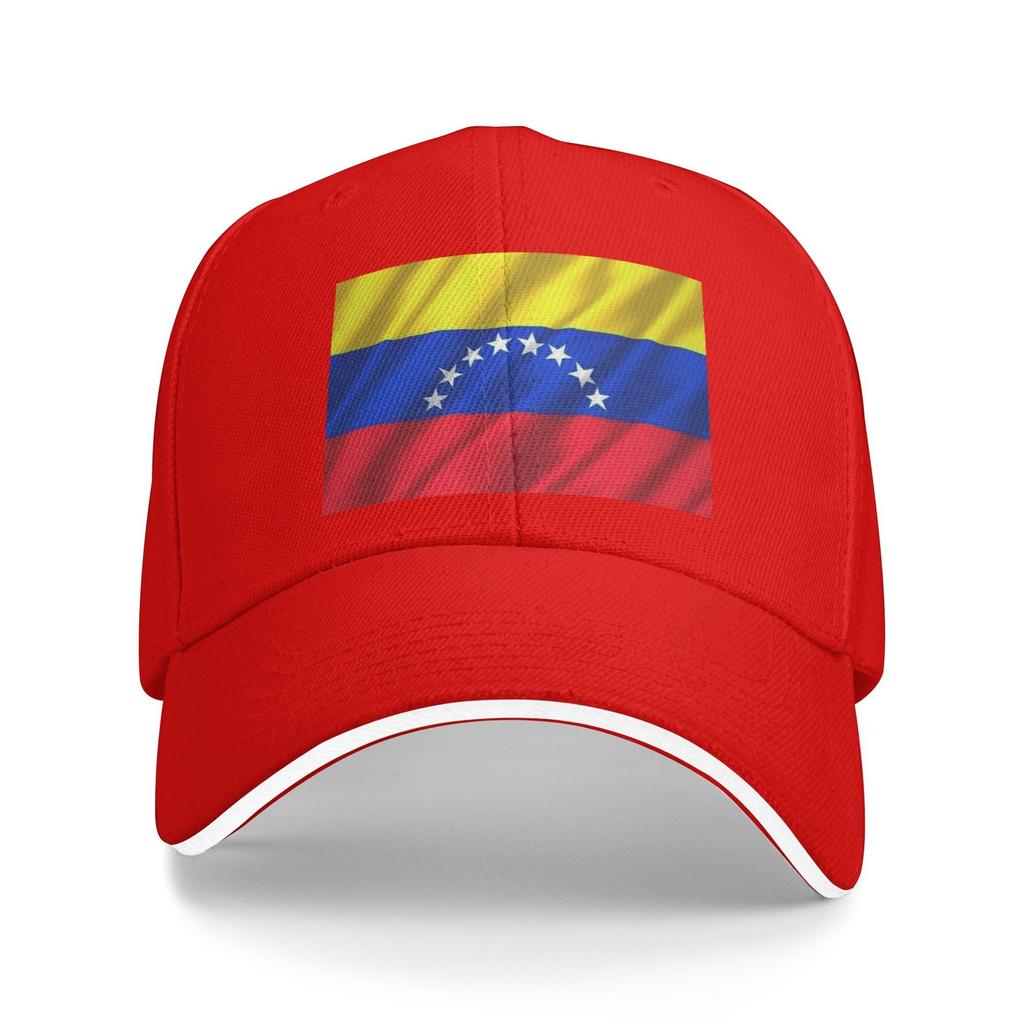 Sandwich Baseball Cap for Men & Women, 3-Layer Contrast Design Adjustable Hat, Lightweight Durable Cap