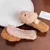Plush Bear Hair Clip Women Cute Large BB Clip Sweet Simple Hair Accessories