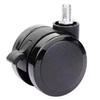 SGY Contemporary Polyurethane 2-Inch PP Wheels Swivel Casters Brake for Office Hotel Hospital Living Room Use Easy Installation