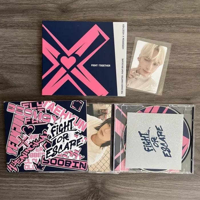 TXT TOMORROW X TOGETHER CHAOS CHAPTER : FIGHT OR ESCAPE Jewel Case Random Version