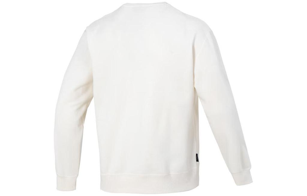 PUMA TEAM CREW FL Sweatshirts Men's White Red Crew Neck Moderate Other 625312-65